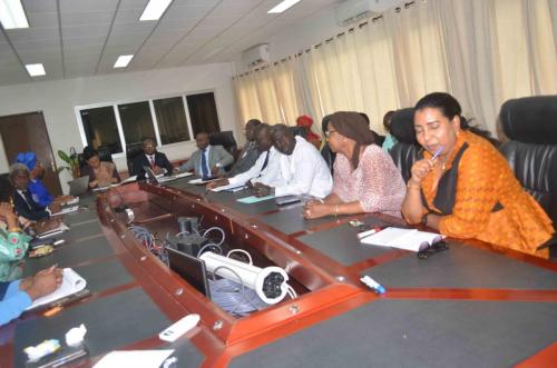 Cérémonie de passation de service